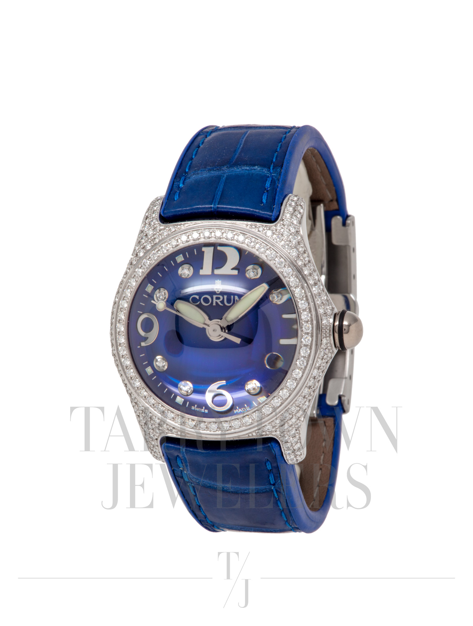 Midsize  Diamond Bubble Watch